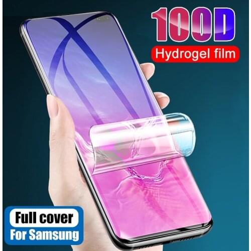 Screen Protector for Samsung Galaxy S7 S6 S5 Neo Hydrogel Film For Galaxy S21 Ultra S20 FE 5G S10 Plus S7 S6 Edge