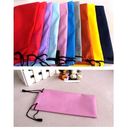 1PC Sunglasses bag Glasses Soft Cloth Dust Waterproof Pouch Carry Bag New Arrive