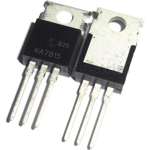 10Pcs/Lot New and Original IC REG LINEAR 15V 1A TO220 KA7815