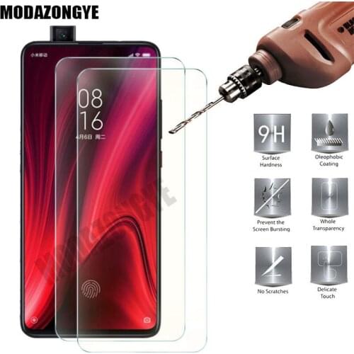 2 Pcs Screen Protector For Xiaomi Redmi K20 Tempered Glass Xiaomi Redmi K20 Pro K 20 RedmiK20 RedmiK20Pro Glass Protective Film