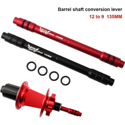 Cycling Bike Thru Axle Adapter Front Wheel Hub 15 To 9 100MM QR Adapter MTB Road Bicycle Quick Release Conversion Shaft