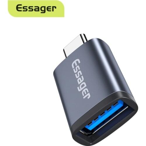 Essager USB3.0 Type-C OTG Adapter Type-C USB-C Male To USB Female Converter For Macbook Xiaomi Samsung USB-C OTG Connector