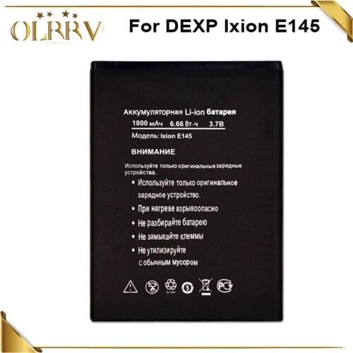 Battery For DEXP Ixion E145 EVO SE Accumulator 1800mAh High Quality