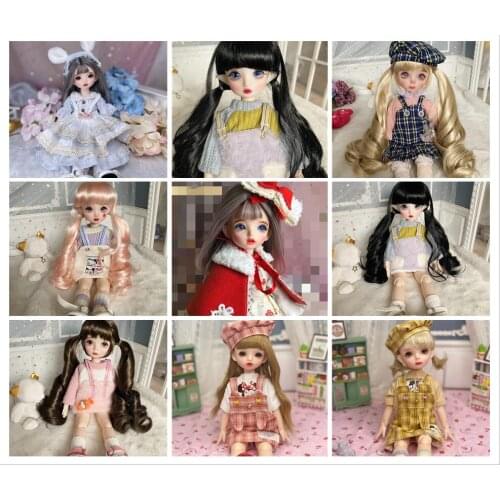Handmade customized doll 1/6 DIY BJD doll Selling With clothes