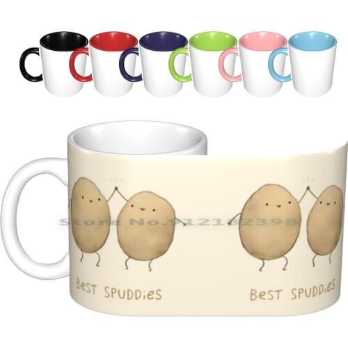 Best Spuddies Ceramic Mugs Coffee Cups Milk Tea Mug Best Spuddies Spuddies Potato Potato Potatos Tato Tots Tater Meme Silly