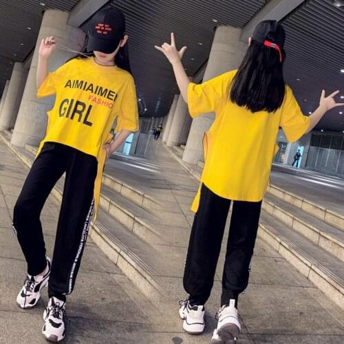 Fashion Girls Clothes Outfits for Teens Children Boutique Teenage Little Girls Clothing Kids Summer Roupas Menina Clothes AE50CC