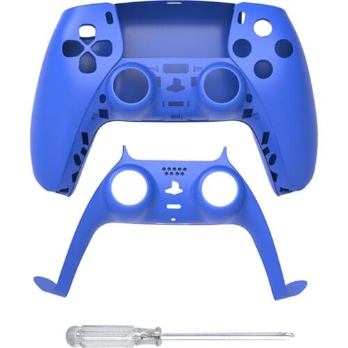 Non-slip Protective Case Replacement Cover Skin for PS5 Controller Replacement Shell Case for SONY PS5 Gamepad Decorative Strip