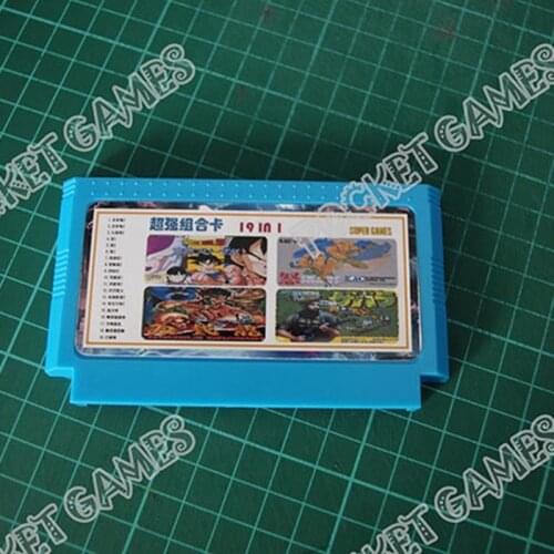 New 19 In 1 60 Pin 8 Bit Game Card Region Free