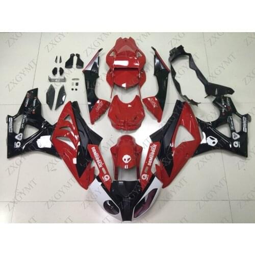 Plastic Fairings for BMW S1000 RR 2010 - 2014 Red Black Fairings S1000 RR 2010 Body Kits for BMW S1000 RR 13 14
