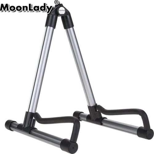 String Musical Instrument Stand Guitar Part Support Removable Accessories Bracket Aluminum Guitar Stand Ukulele Tripod Stand