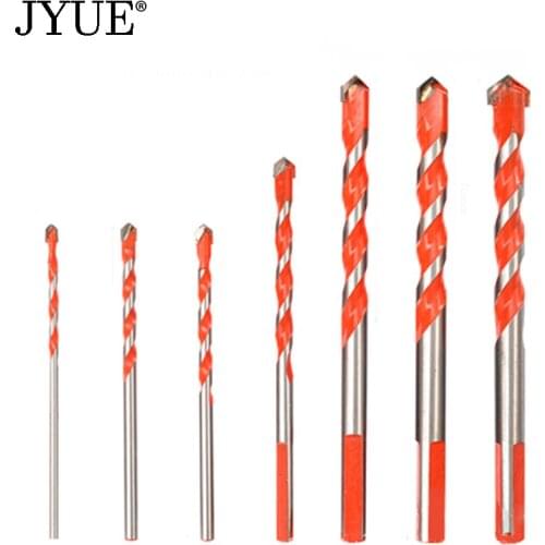 JYUE professional drill bit set is used for drilling concrete of glass wall drill bit for metal3\4\5\6\8\10\12mm
