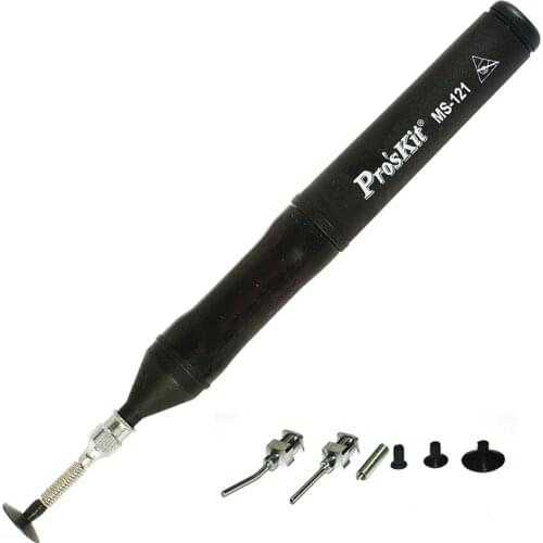 ProsKit MS-121 Portable Simple type Vacuum Suction Pen IC Pick Up SMD Vacuum Sucking Pen Soldering Rework Hand Tools