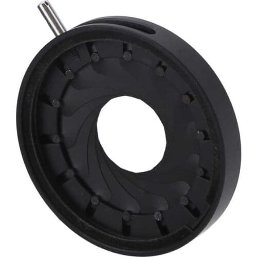 Adjustable Iris Aperture Diaphragm 1.5-25mm Adjustable Lens Optical Diaphragm for Camera