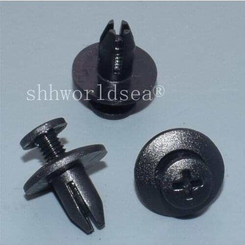 Shhworldsea Fender Leaf Plate Lining Grille Bumper Rivet Fastener Clips For BMW Opel for VW Retaining Clip Substitute Screw Fixe