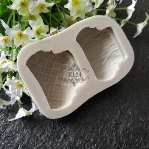 Popular ladies handbag silicone mold Travel bag chocolate mold Cake fondant tool KLM-0071