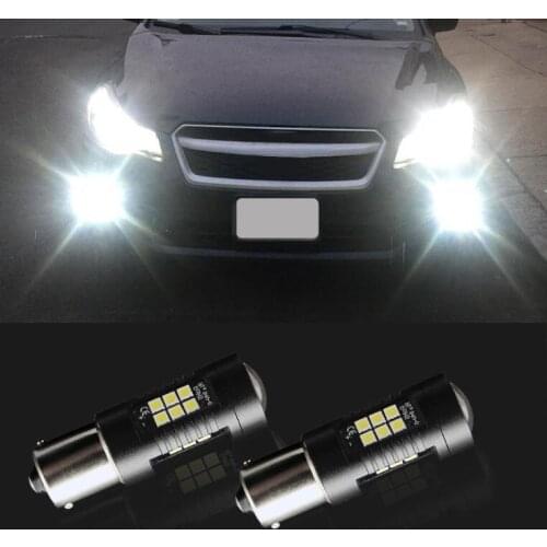 2pcs P21W LED 1156 BA15S LED Bulbs Car Lights for Daihatsu Terios Sirion Mira Materia Rocky YRV Feroza Charade Accessories