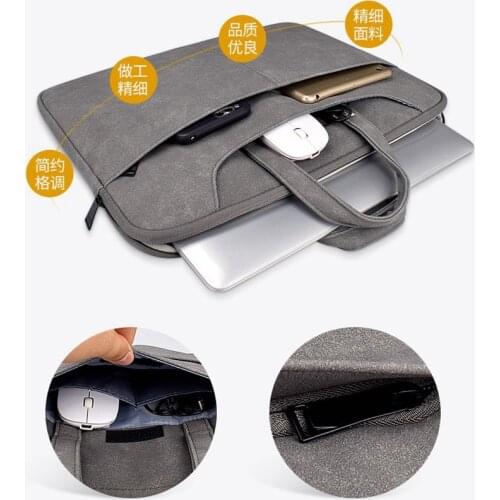 Universal Laptop Bag 13.3/14.1/15.6 inch Notebook Messenger Sleeve for Macbook Computer Handbag Shouder Bag Travel Briefcase