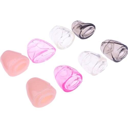 1Pc Men Silicone Penis Sleeve Cock Ring Extension Harder Stronger Erection Sex Product New