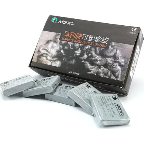 1pcs Plasticity Soft Rubber Eraser Student Drawing Sketch Highlight Novelty Plasticine Pencil Eraser Art Supplies Stationery