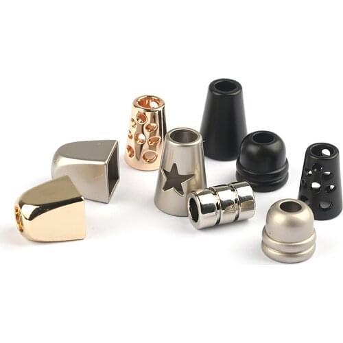 10pcs Clothing Rope Buckle Stopper Ends Lid Lock Toggle Cord End Clip For Clothes Bag Sportswear Shoelace Rope Parts Accessories