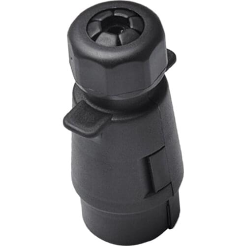 7 Pin Plastic Trailer Plug Connector Caravan Towbar Wiring Towing Light