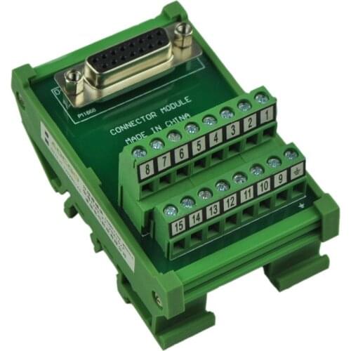 D-SUB Module,Socket,DB15 socket signal terminal breakout adapter