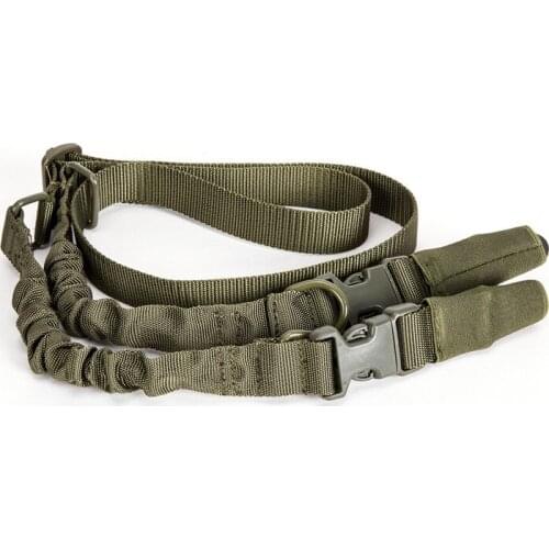 American Two Point Gun Sling Tactical Rifle Strap Adjustable Nylon Rifle Carrying Sling Hunting Accessories for Airsoft M4 AR-15