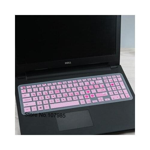 15 17 inch laptop keyboard cover skin For Dell Inspiron Ins 15 3000 5000 15CR 5547 15MR 3542 5547 15C 7559 3542 5547
