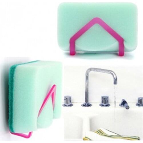 Dish Cloths Rack Suction Sponge Holder Clip Rag Storage Rack kitchen Bathroom Storage Rack Storage Holders