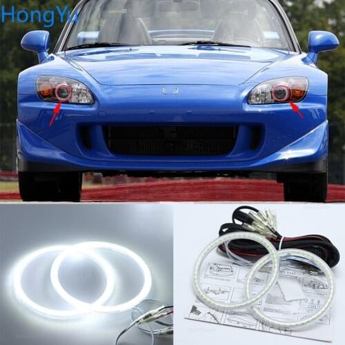 For Honda S2000 1999 2000 2001 2002 2003 Smd Led Angel Eyes kit Excellent Ultra bright illumination DRL Daytime running lights