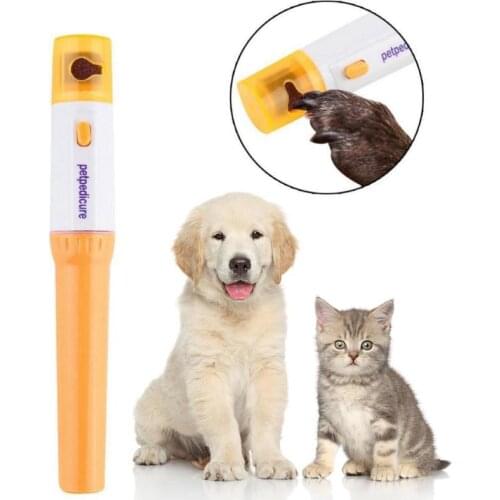 Electric Pet Nail Scissors Grinder Dog Cat Claw Grooming Trimmer Cutters Nail Clipper for Dog Cats Pet Supplies
