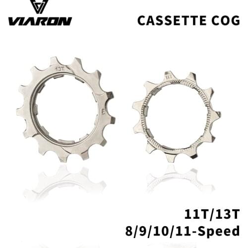 VIARON MTB Road Bike Cassette Sprocket Cog 8 9 10 11 Speed 11T 12T 13T Bicycle Flywheel Sprockets Accessories For Shimano SRAM