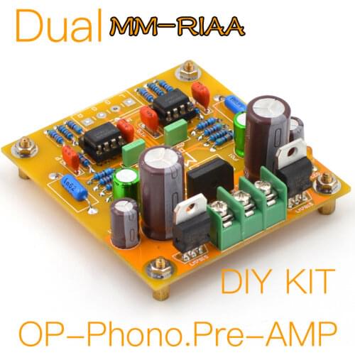 MOFI-Dual-OP Phono Amplifier(MM) RIAA-DIY Kit