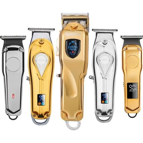 Hair Trimmer Kit For Man USB Rechargeable LCD Hair Clipper Barber Shop Mens Shaver Trimmer Beard Razor Hair Cutting Machine