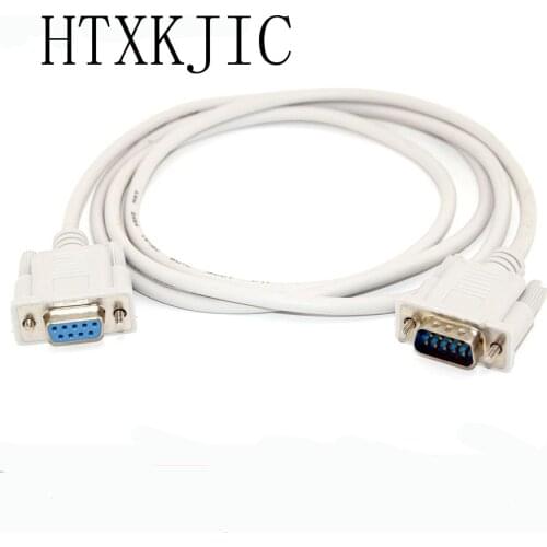 New 1.5M Serial RS232 9 Pin Female To Female DB9 9-Pin PC Converter Extension Cable RS232 male to Female Male to male 3M 5m
