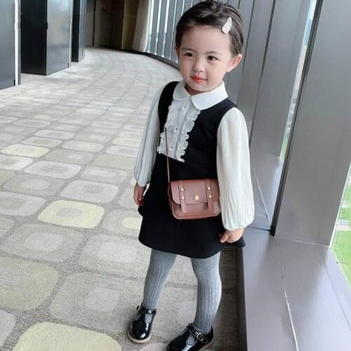 Melario Girls Patchwork Dress Fashion Kids Spring Elegant Princess Dresses Fancy Costumes Children Sweet Clothes Outfits