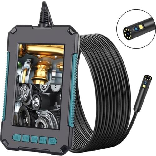 2MP 1080P 4.3 Inch Screen Handheld Endoscope Dual Lens Borescope Camera Inspection Otoscope