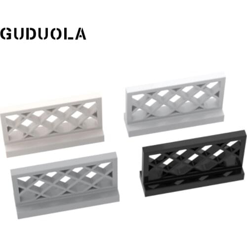 Guduola Building Block Fence Lattice 1x4x2 (3185) MOC Build Educational Brick Toys Parts 25pcs/LOT