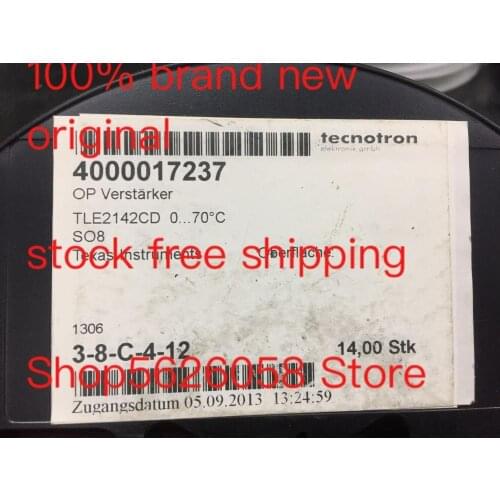 TLE2142CD SOP8 100% new original freeshipping 10PCS/LOT STOCK