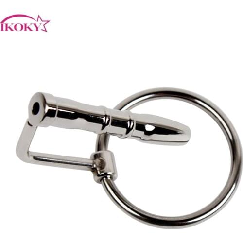 IKOKY Urethral plug Penis plug Sex Products Sex Sounds Stainless Steel Catheters Urethral dilators Sex toys For men
