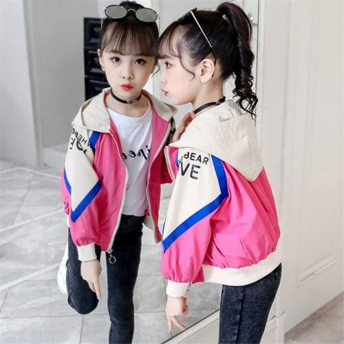 2020 New Spring Autumn Girls Mickey Windbreaker Coat Baby Kids Sequin Hooded Outwear Baby Kids Casual Coat Jacket Clothing