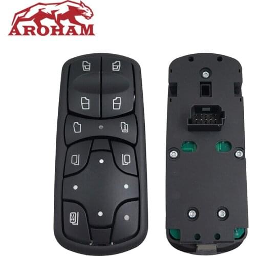 Power Window Lifter Control Switch Automotive professional spare parts for Mercedes Benz Actros MPII 9438200097 Ultra Durable