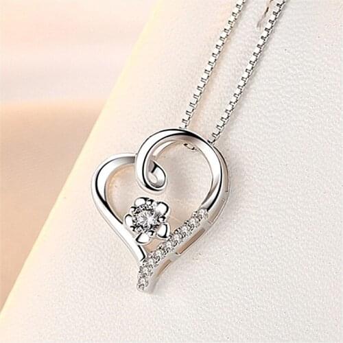 2021 New Love At First Sight Pendant Romantic Love Memory Heart Pendant Necklace Charm Wedding Jewelry