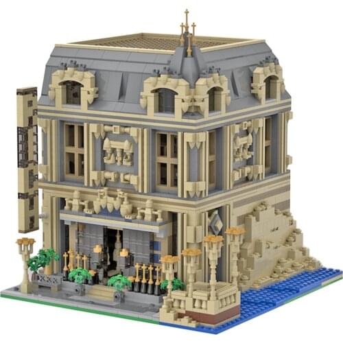 3802Pcs Modern Building Lounge Bricks Model Kits MOC-14123 Assembly Building Blocks Stem Toys(Designed and Licensed by Huaojozu)