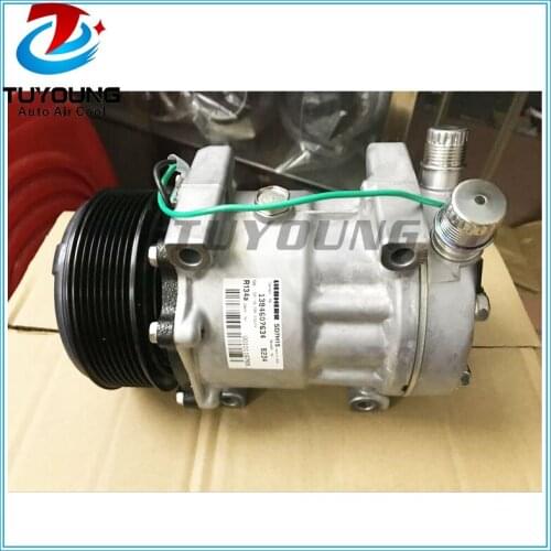 7h15 auto air conditioning fit Liebherr TRUCK R134A 1384607634 SD 8234 8166
