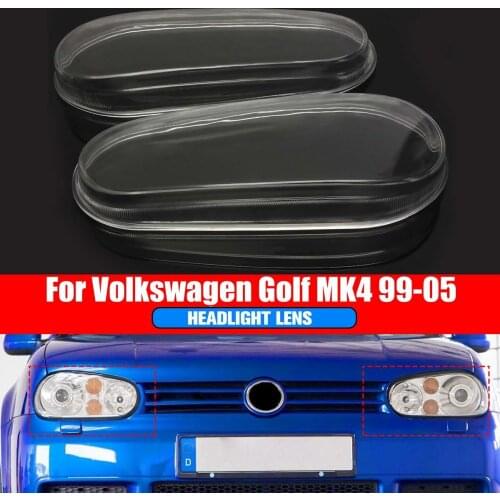 Car Headlight Lens Headlamp Glass Housing Covers For VW MK4 Golf GTI R32 1999 2002 2001 2002 2003 2004 2005