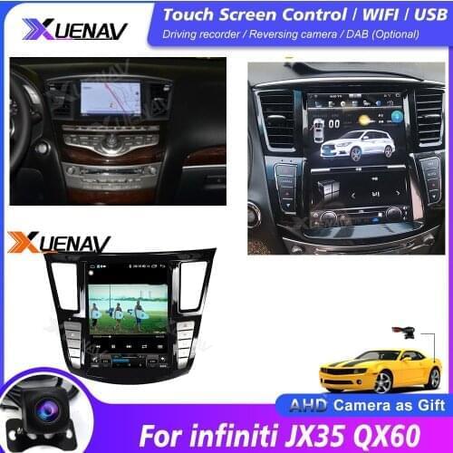 2Din PX6 system for infiniti JX35 QX60 car GPS player 2012 2013 2014 2015 2016 2017 2018 2019 for infiniti car dvd radio player