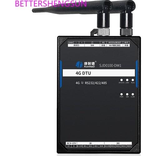 WiFi/4G DTU Wireless Module RS485/232/422 Serial Port Data to TCP/IP Pass through