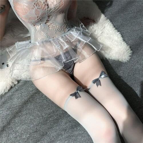 Spring Autumn Sexy Woman Stockings Bowknot Ladies' Stockings One Size Ultra-thin Sexy Stockings For Female Women New Stockings