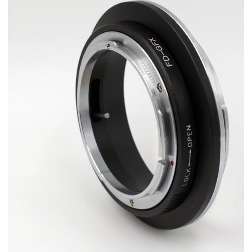 FD-GFX Adapter For Canon FD FL Lens to Fujifilm GFX G Mount Fuji 50S Camera